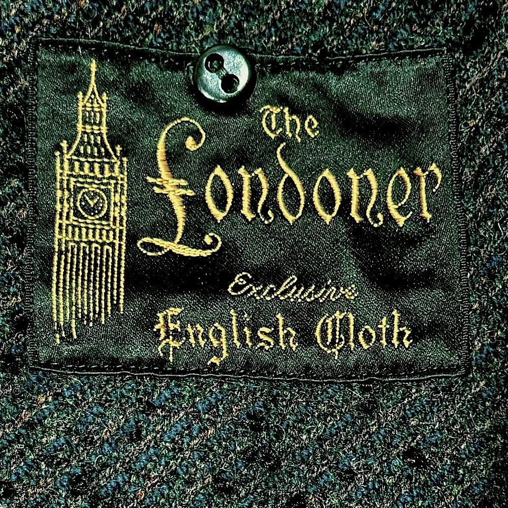 🧥🏢 THE LONDONER‎ Vintage 60s Coat | English Cloth  Paisley Lining | Men's 44R
